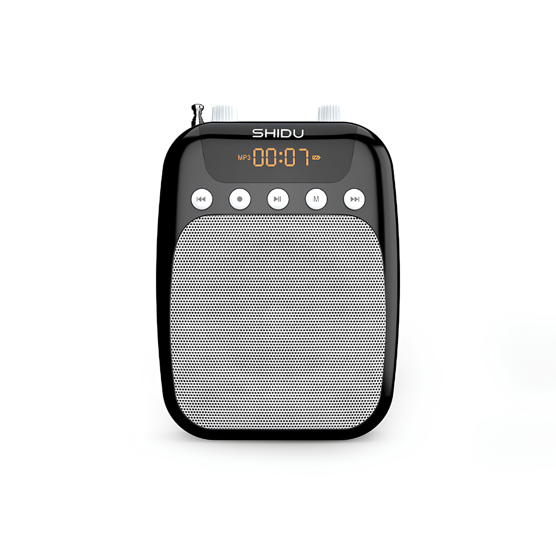 SHIDU S358 Wired Voice Amplifier Support Recording With Wired Headset Microphone (10W, 1500mAh)