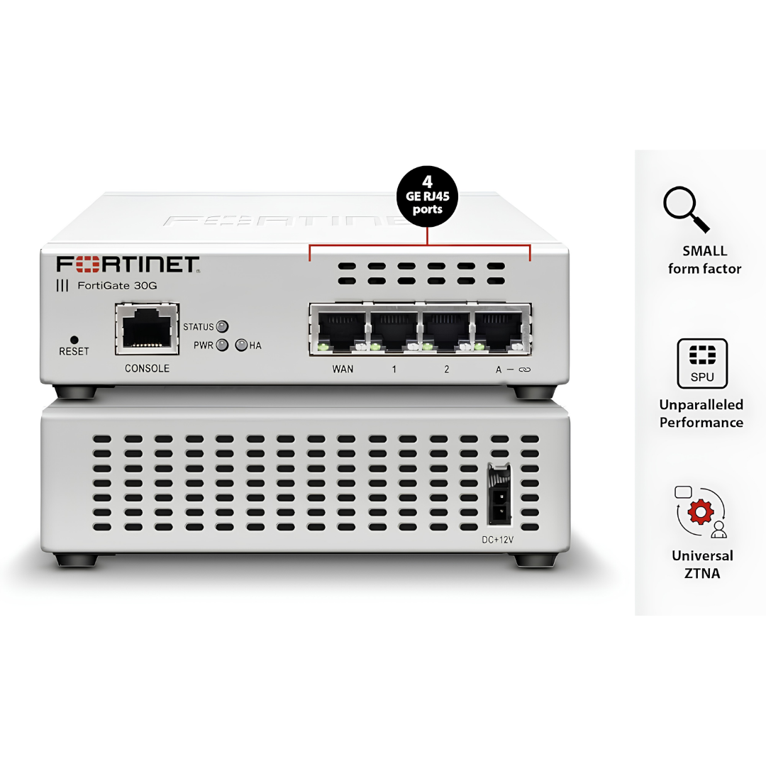 FortiGate 30G / FortiWiFi 30G | Entry-Level Desktop Next-Generation Firewall for Small Offices