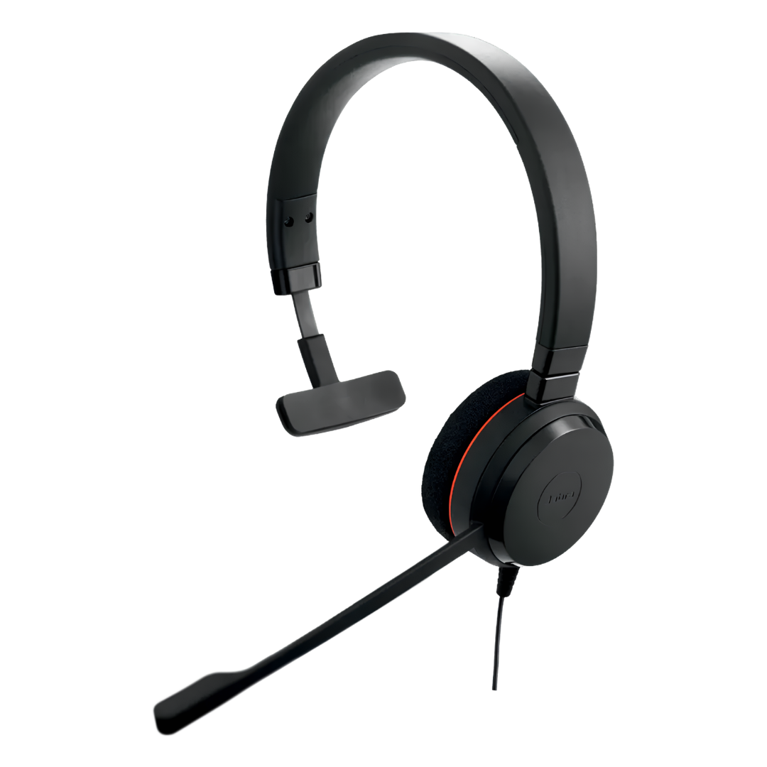 Jabra Evolve 20 / 20 SE | USB Corded Headset — Mono & Stereo for UC & MS Teams
