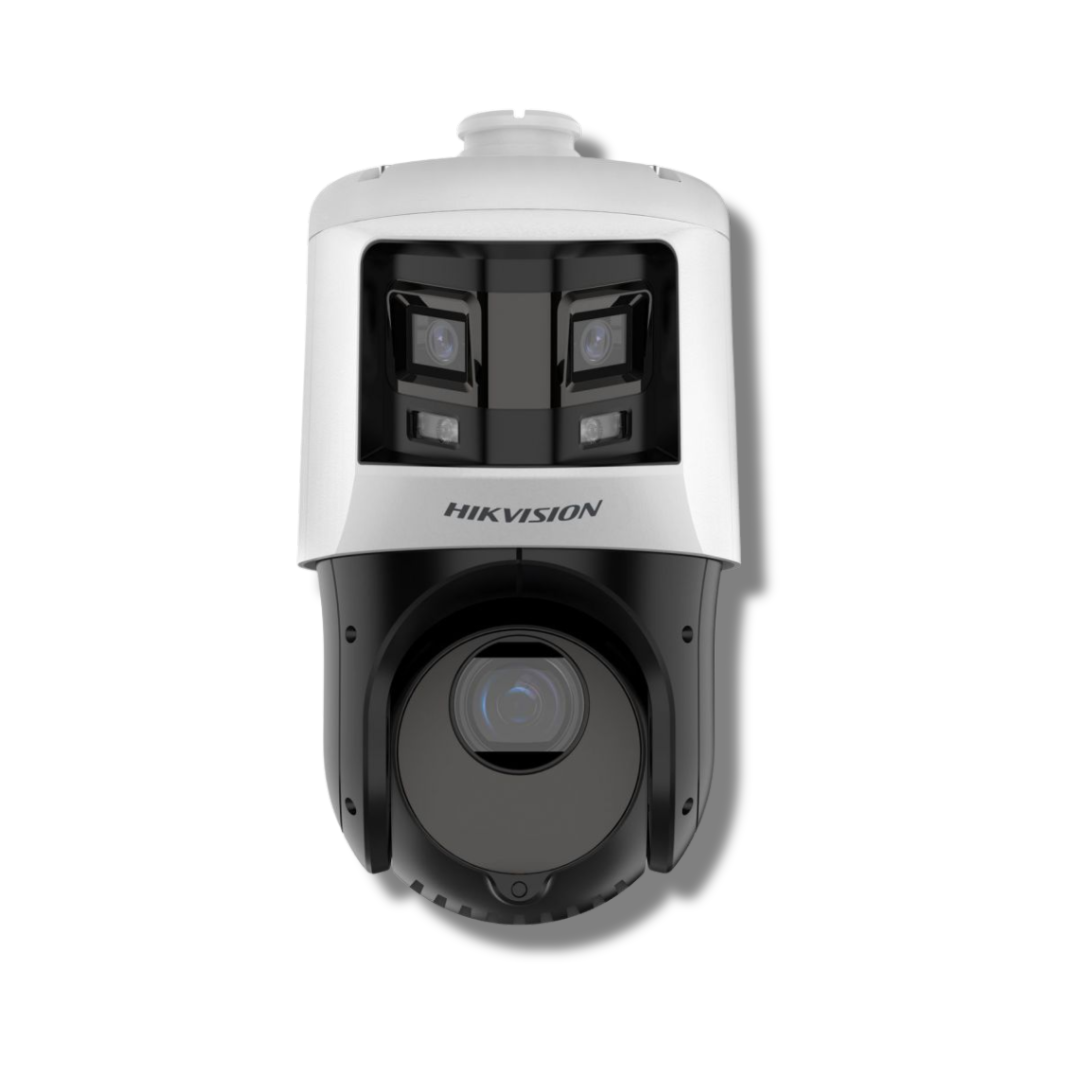 Hikvision DS-2SE4C425MWG-E/26(F0) | TandemVu 4-Inch 6+4MP Panoramic & PTZ IP Speed Dome Camera (25x Zoom, DarkFighter + ColorVu, 100m IR, AcuSense)
