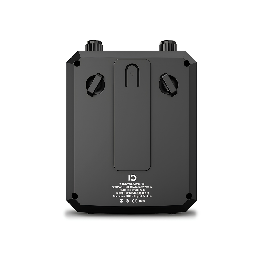 SHIDU M1 Wired Voice Amplifier With 3-Inch Trumpet (10W, Bluetooth 5.0, 2500mAh)