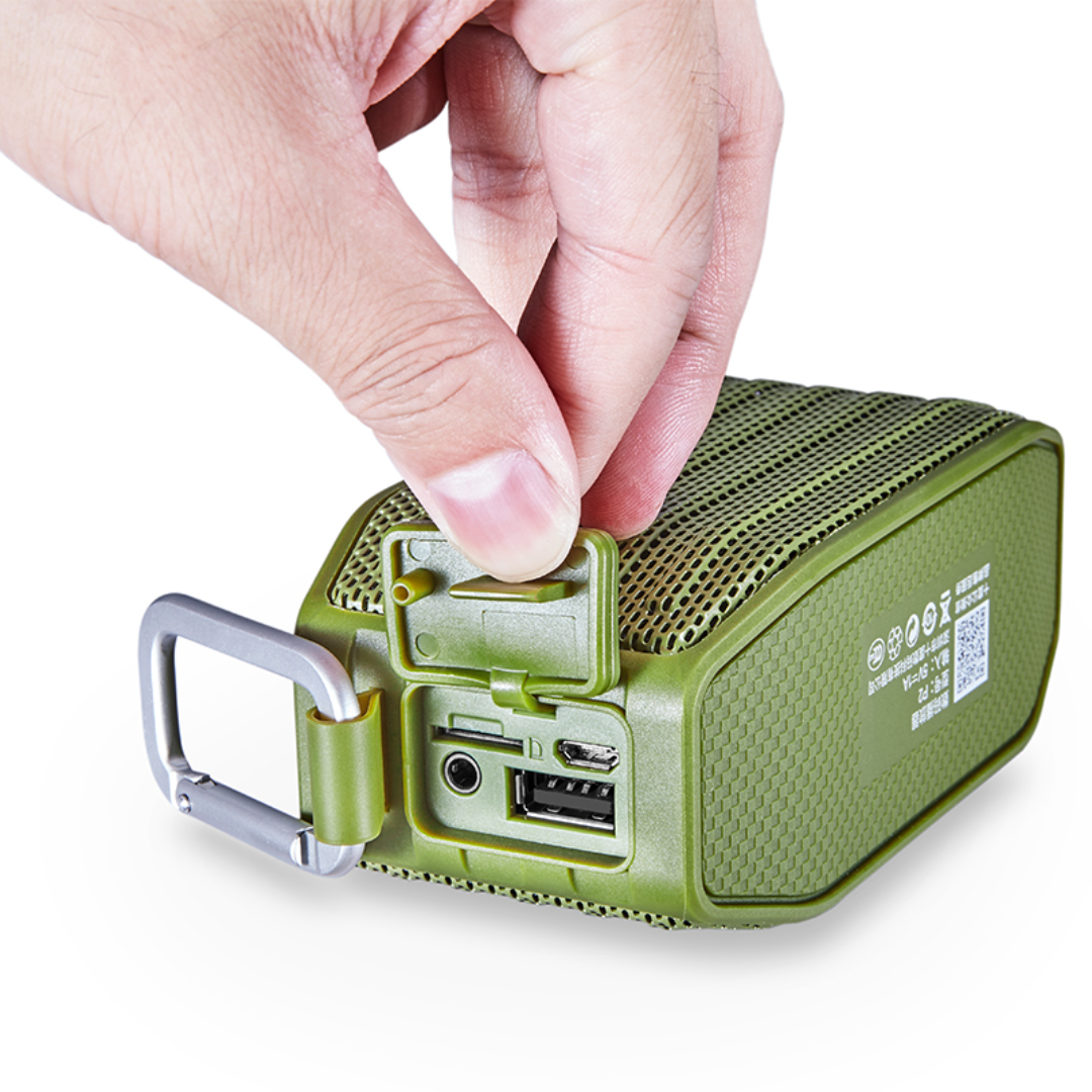 SHIDU P2 Portable Bluetooth 4.2 Amplifier Subwoofer Bass Wireless Speaker for Outdoor Sport