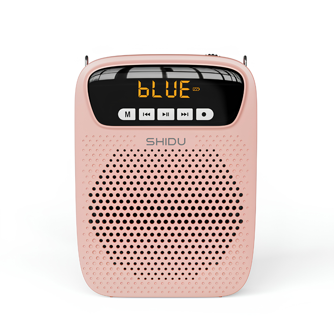 SHIDU Voice Amplifier S278 With Wired Microphone And Bluetooth AUX Play (15W, Bluetooth 5.0, 2500mAh)