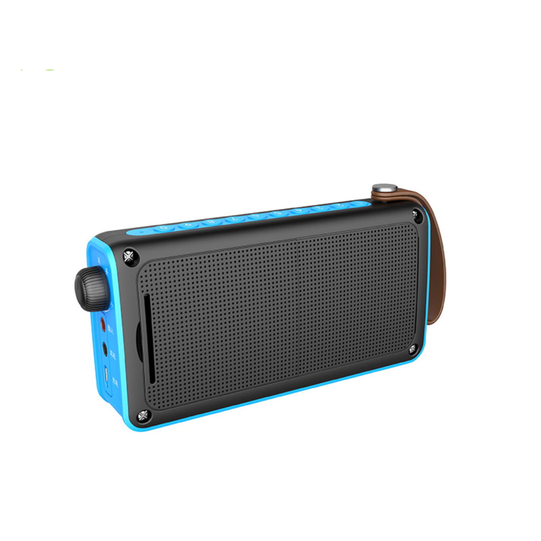 SHIDU S188 Bluetooth Speaker Radio with LED Display (Support Double TF Card Play)