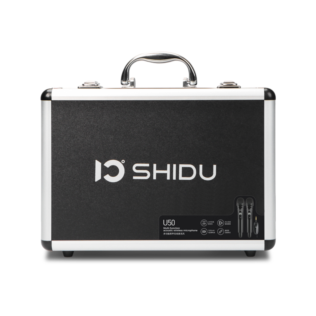 SHIDU U50 Universal Wireless Microphone (2000mAh, 6.5mm Interface)