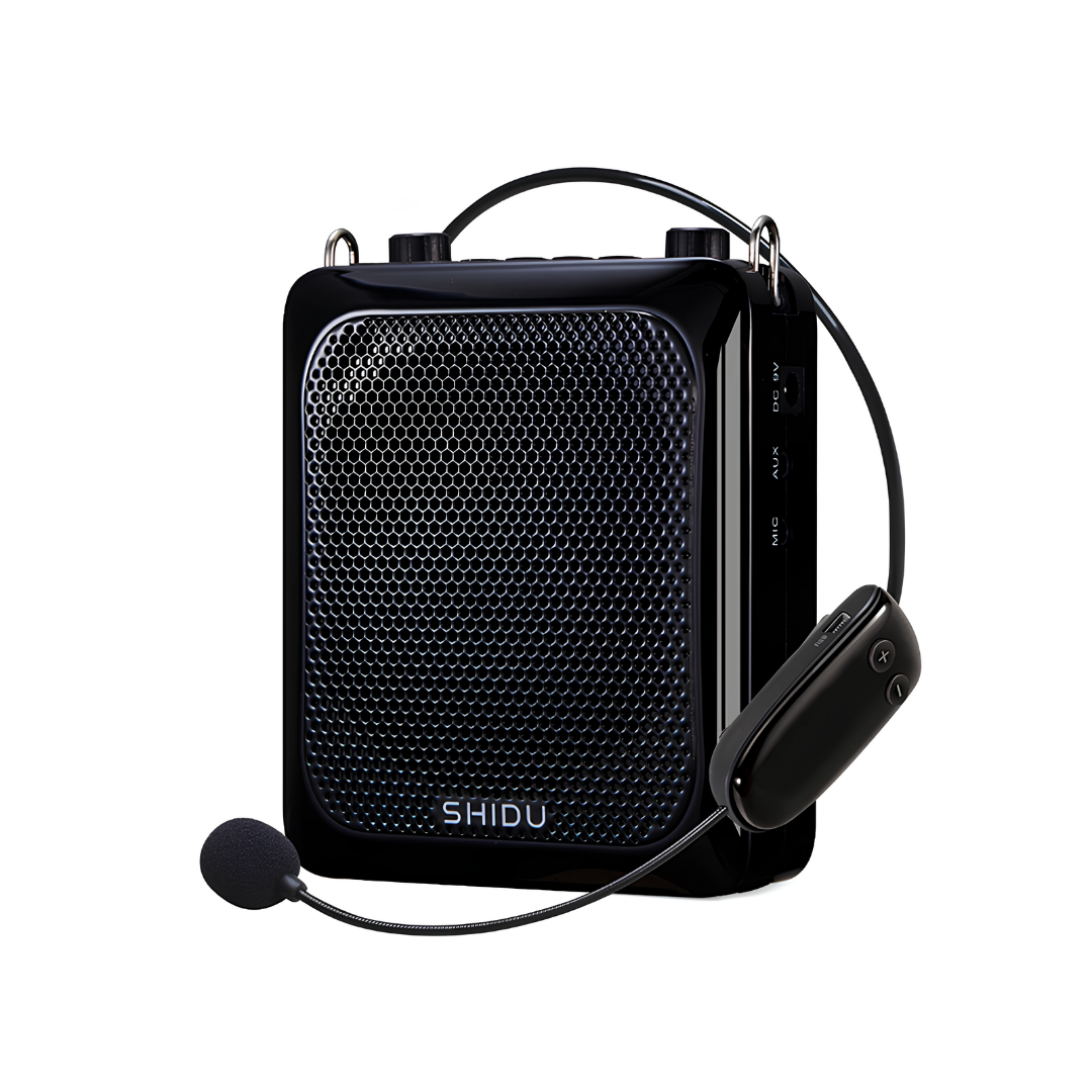 SHIDU S516 UHF 25W Wireless Voice Amplifier (30W, 2×2000mAh)