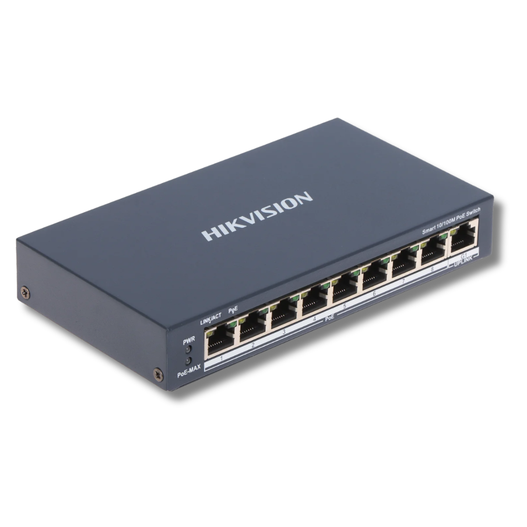 Hikvision DS-3E1310P-EI/M | DS-3E1310P-EI/M(B) | 10-Port Smart Managed PoE Switch (60W or 110W PoE Budget)