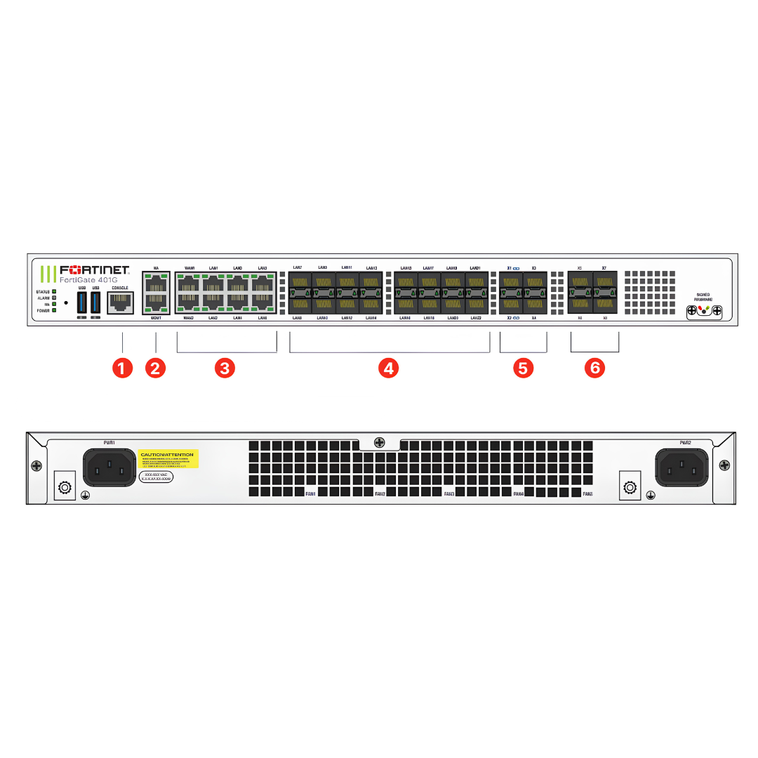 FortiGate 400G | High-Performance 1U Rack-Mount Next-Generation Firewall