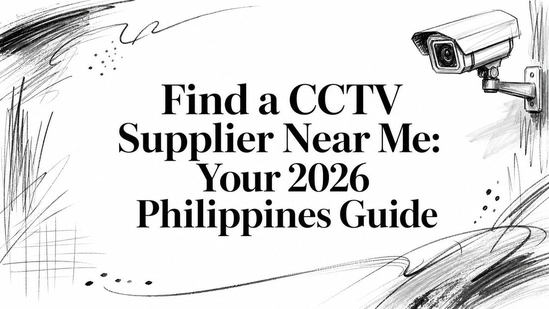 Find a CCTV Supplier Near Me: Your 2026 Philippines Guide