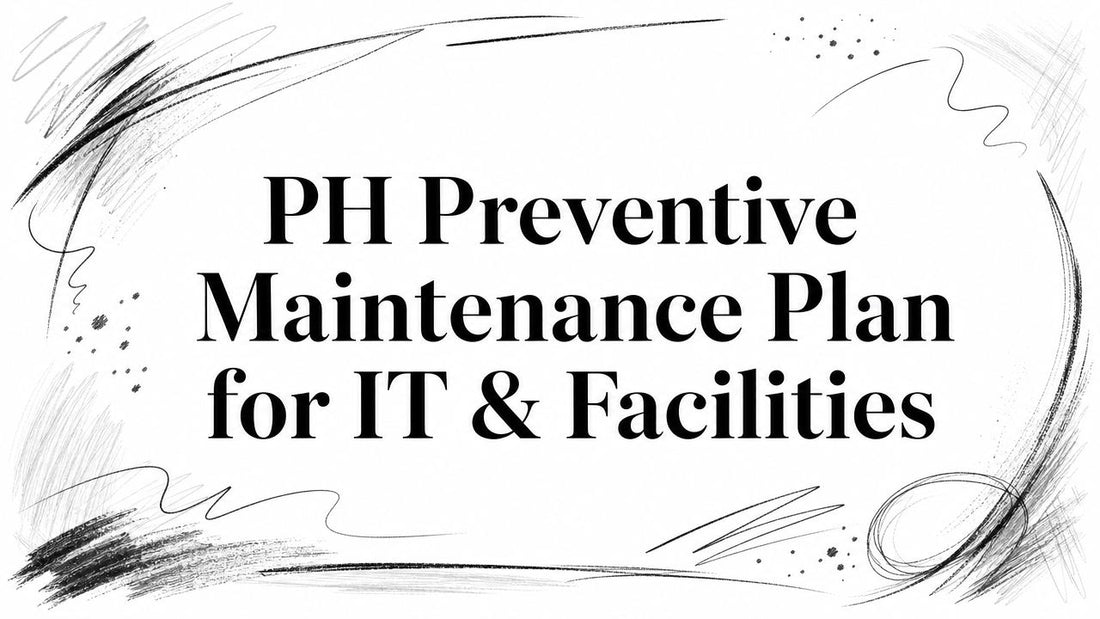 PH Preventive Maintenance Plan for IT & Facilities