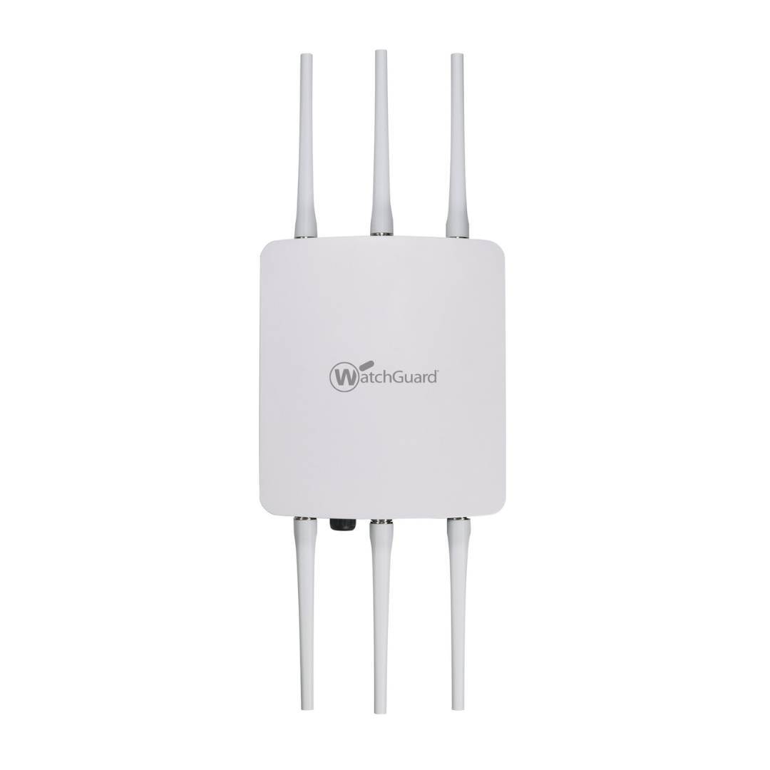 WatchGuard AP430CR | Outdoor Wi-Fi 6 Access Point (4x4 OFDMA, 6 N-Type Antenna Connectors, 5 GbE PoE+)