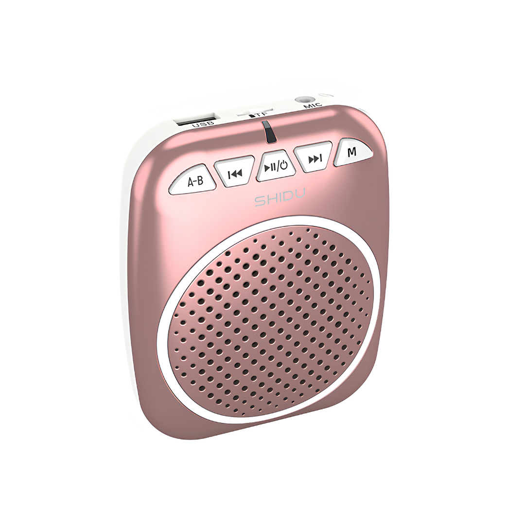 SHIDU S308 Portable Light Wired Voice Amplifier (10W, 1050mAh)