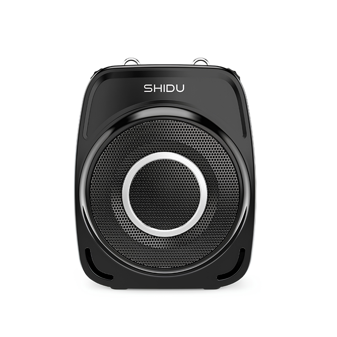 SHIDU S96 UHF | Professional Wireless Voice Amplifier with Portable Wireless Hand Microphone (35W, Bluetooth 5.0, 3200mAh)