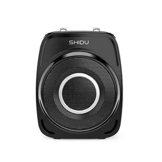 SHIDU S96 UHF | Professional Wireless Voice Amplifier with Portable Wireless Hand Microphone (35W, Bluetooth 5.0, 3200mAh)