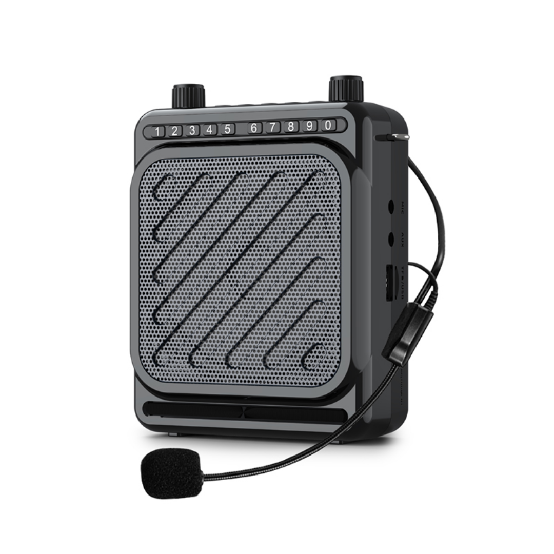 SHIDU M803 Wired Voice Amplifier With 3-Inch Trumpet (25W, Bluetooth 5.3, 4500mAh)