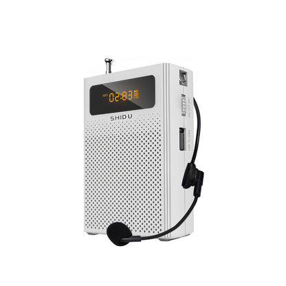SHIDU S268 Wired Original Speaker Mini Size Portable Voice Amplifier (10W, 1000mAh)