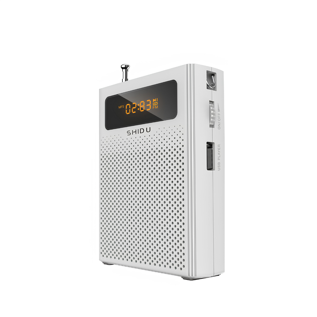 SHIDU S268 Wired Original Speaker Mini Size Portable Voice Amplifier (10W, 1000mAh)