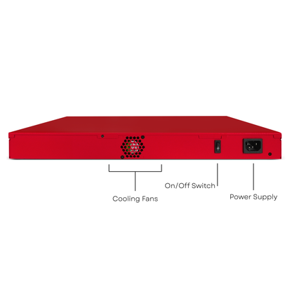 WatchGuard Firebox M295 | Branch Office Network Firewall (4x2.5 GbE + 4x1 GbE + 2x SFP+, 1.85 Gbps UTM)
