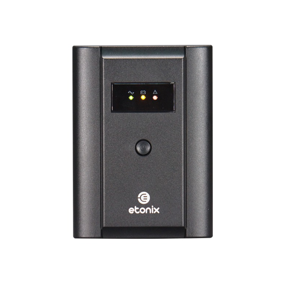 Etonix ENIT 1500VA Line-Interactive UPS | 1500VA / 900W High Capacity Backup — 6 AC Outlets & Dual 12V/9Ah Batteries