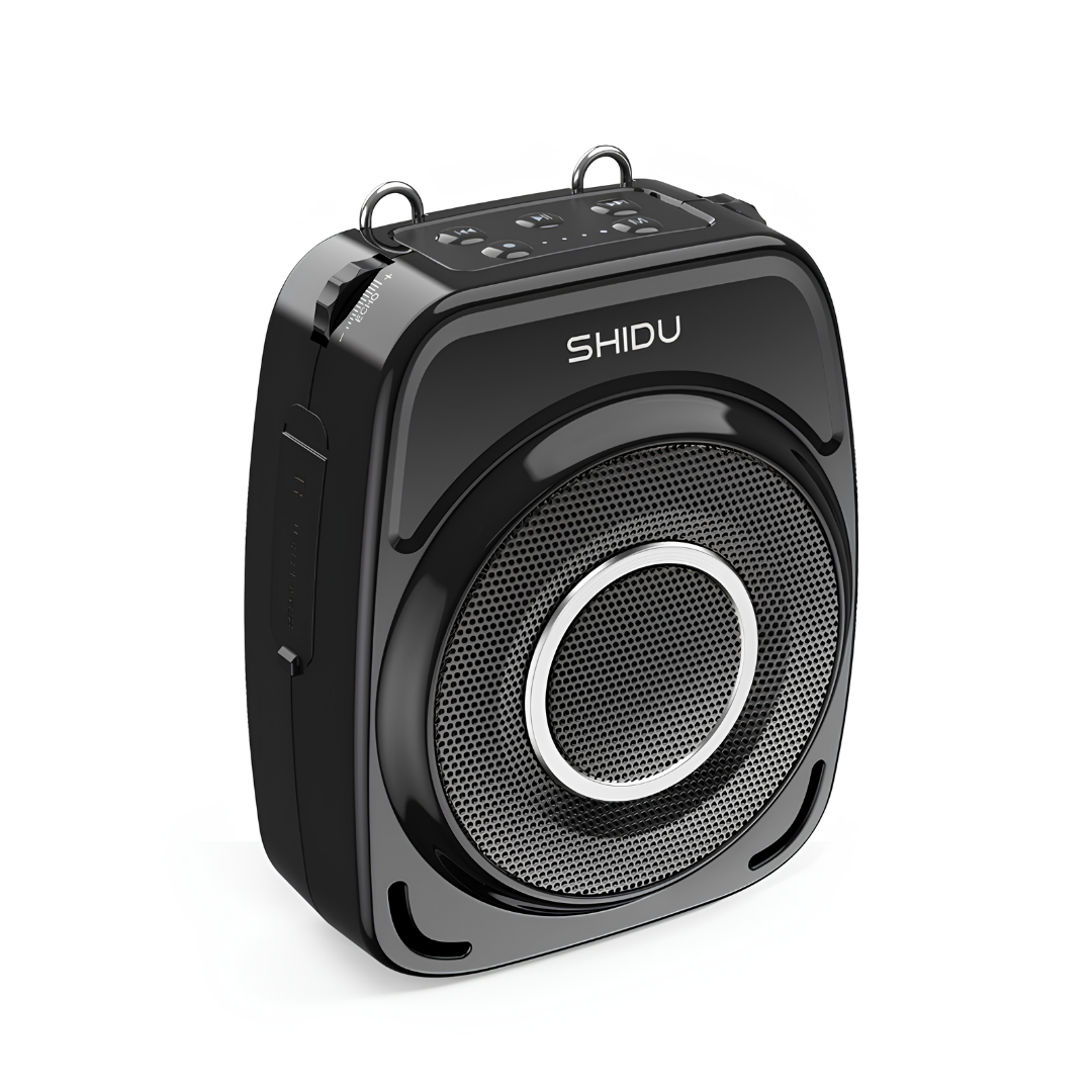 SHIDU S96 UHF | Professional Wireless Voice Amplifier with Portable Wireless Hand Microphone (35W, Bluetooth 5.0, 3200mAh)