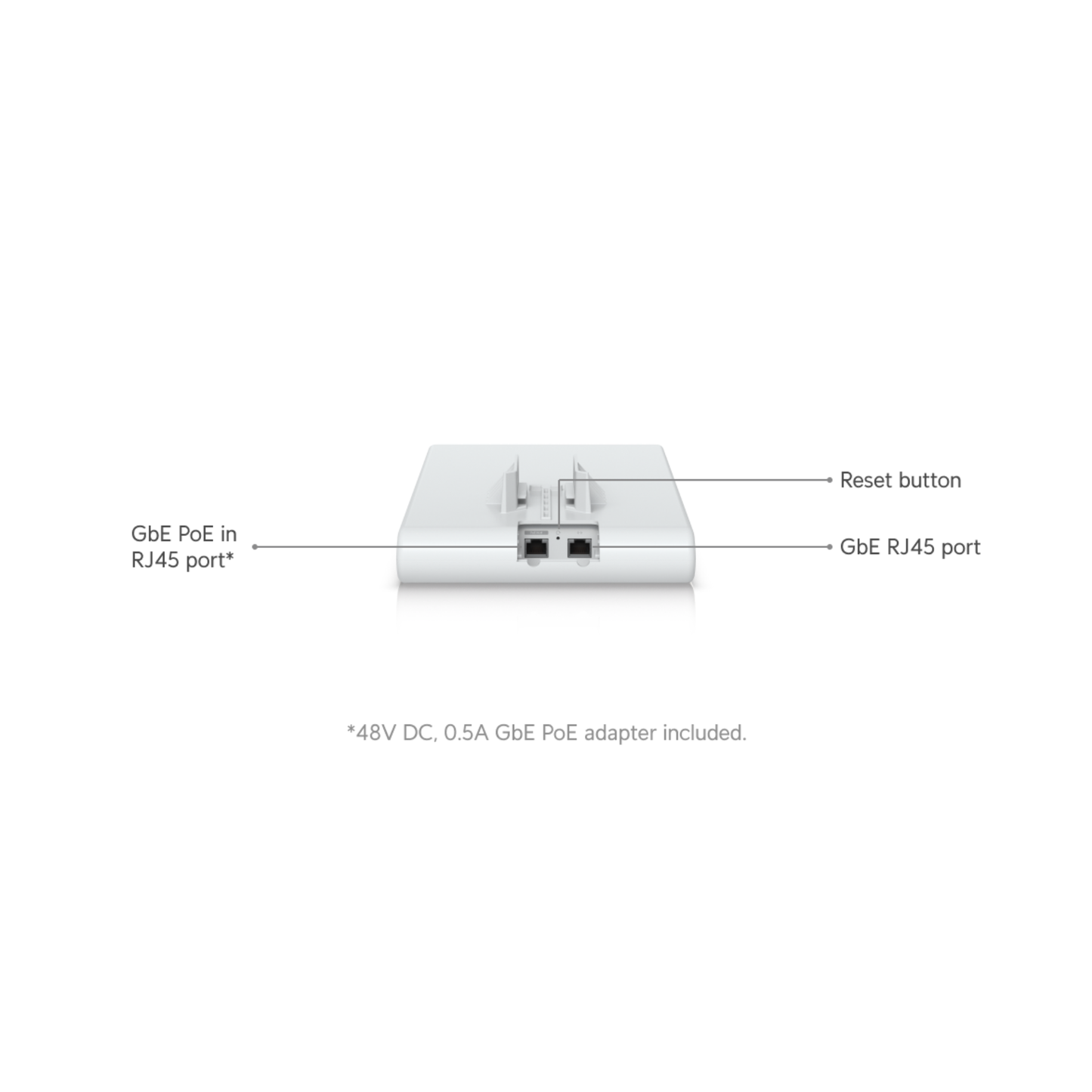 Ubiquiti UniFi U6 Mesh Pro | Indoor/Outdoor Wi-Fi 6 Access Point (4-Stream Dual-Band, 2x GbE, Integrated Omni Super Antenna, IPX6)