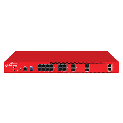 WatchGuard Firebox M495 | Distributed Enterprise Network Firewall (12x2.5 GbE + 2x10 GbE RJ45 + 2x1 GbE SFP + 2x10 GbE SFP+, 6.3 Gbps UTM)