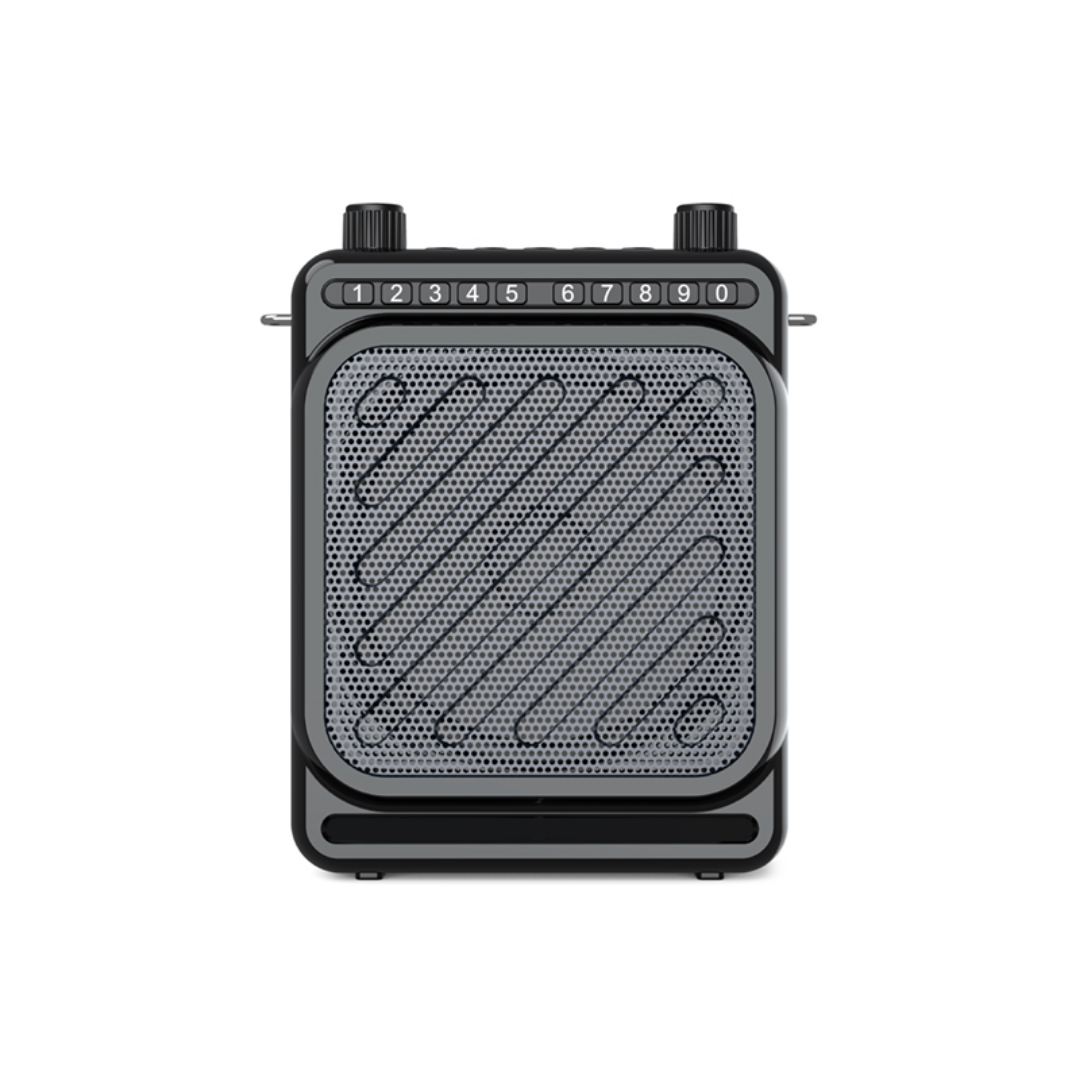 SHIDU M803 Wired Voice Amplifier With 3-Inch Trumpet (25W, Bluetooth 5.3, 4500mAh)