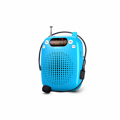 SHIDU S18 Original Speaker Mini Size Voice Amplifier With Wired Microphone (10W, 1800mAh)