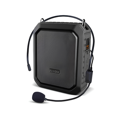 SHIDU M800 Wired Voice Amplifier IPX5 Waterproof Loudspeaker (18W, Bluetooth 5.0, 4400mAh)