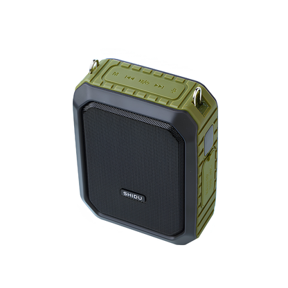 SHIDU M800 Wired Voice Amplifier IPX5 Waterproof Loudspeaker (18W, Bluetooth 5.0, 4400mAh)