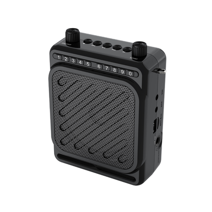 SHIDU M803 Wired Voice Amplifier With 3-Inch Trumpet (25W, Bluetooth 5.3, 4500mAh)