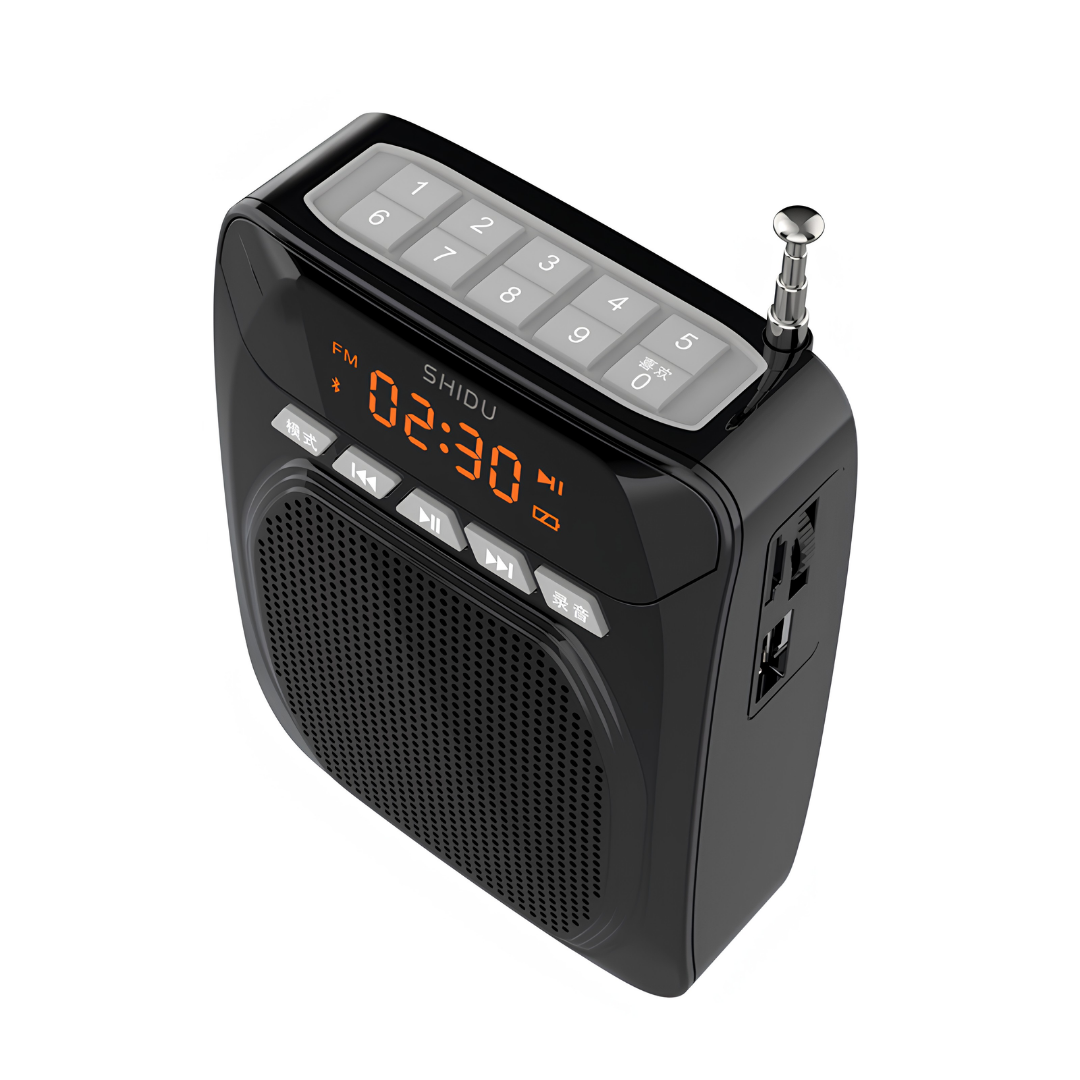 SHIDU M700 Wired Voice Amplifier for Teacher (13W, Bluetooth 4.2, 1800mAh)