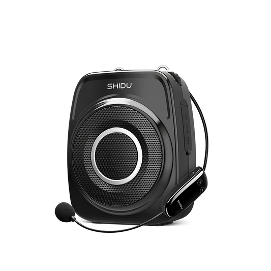 SHIDU S93 UHF | Wireless Voice Amplifier Portable Speaker with High-Quality Sound (20W, Bluetooth 5.0, 2500mAh)