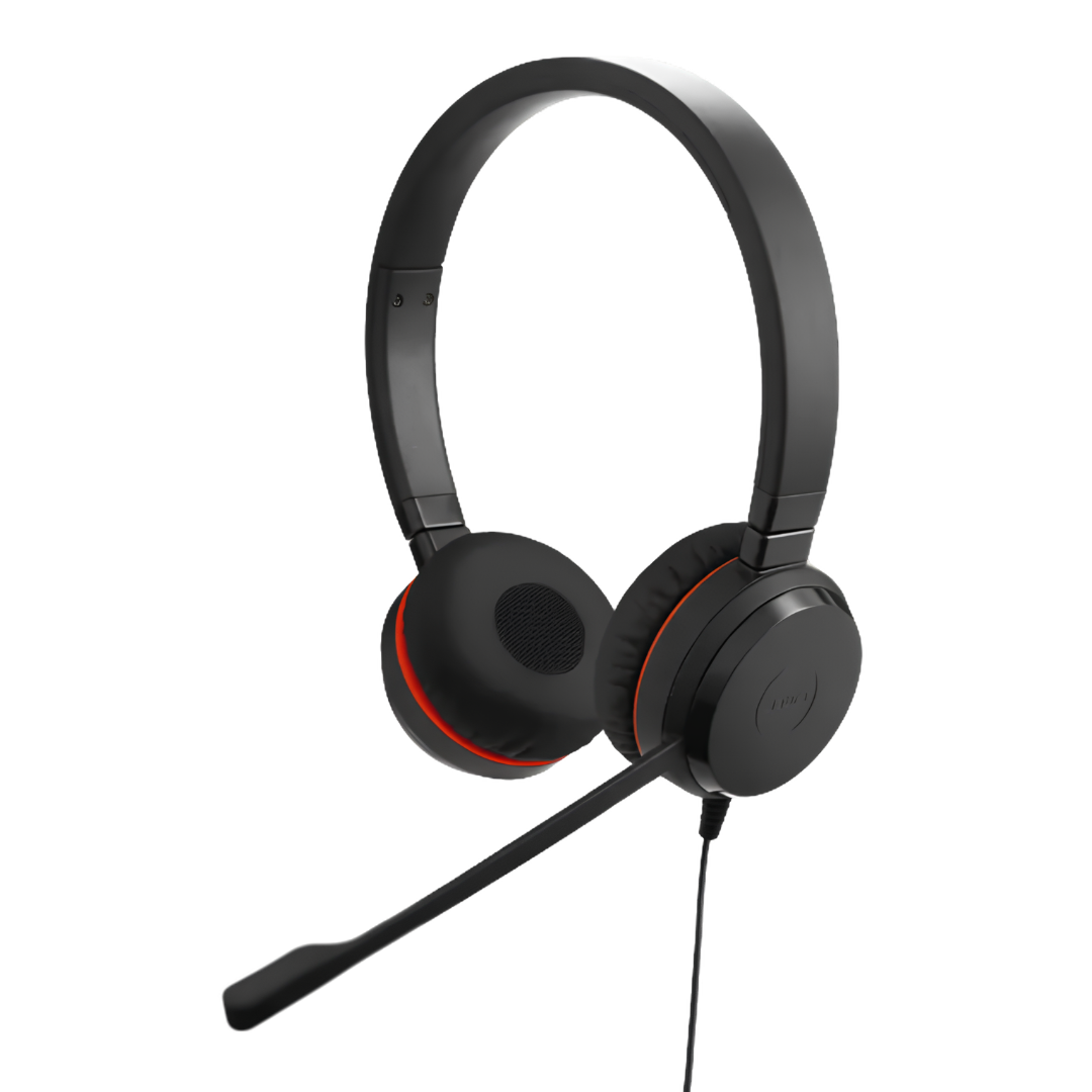 Jabra Evolve 20 / 20 SE | USB Corded Headset — Mono & Stereo for UC & MS Teams