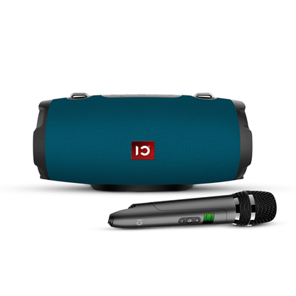 SHIDU P9 Single Wireless Bluetooth Speaker with Handheld Microphone (50W, Bluetooth 5.0, 4000mAh)