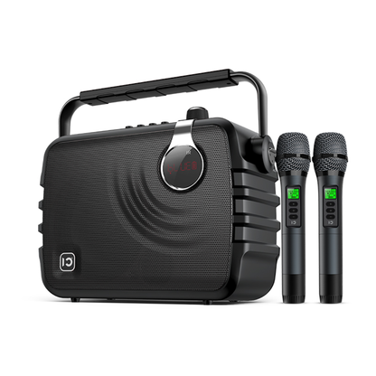 SHIDU K6 Portable Bluetooth Speaker with Wireless Microphone for Party Activity (70W, Bluetooth 5.0, 22500mAh)