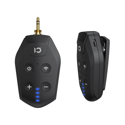 SHIDU U7 Wireless Microphone for Instrument (ABS Matte Black, 750mAh)