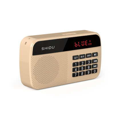 SHIDU S159 Home Hi-Fi Bluetooth Speaker (5W, Bluetooth 5.0, 1500mAh)