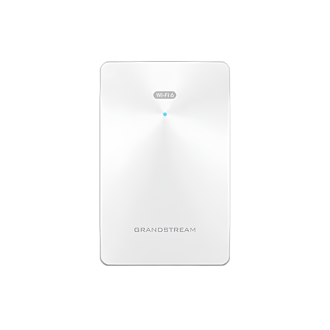 Grandstream GWN7661E | In-Wall AX3000 Wi-Fi 6 Access Point (3Gbps, 2x2:2/3x3:2 MU-MIMO, 256 Devices)