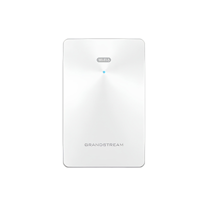 Grandstream GWN7661E | In-Wall AX3000 Wi-Fi 6 Access Point (3Gbps, 2x2:2/3x3:2 MU-MIMO, 256 Devices)