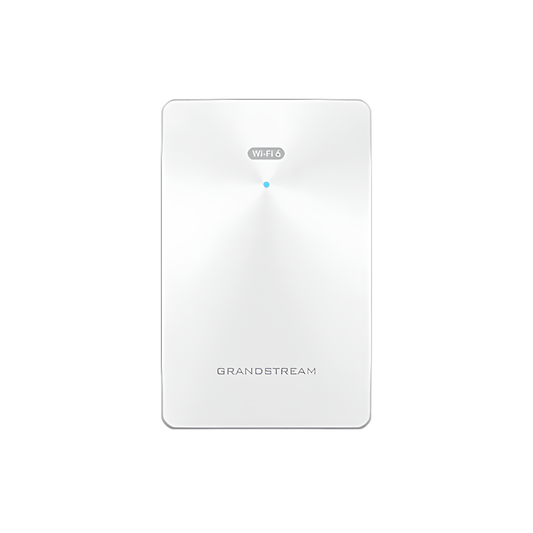 Grandstream GWN7661E | In-Wall AX3000 Wi-Fi 6 Access Point (3Gbps, 2x2:2/3x3:2 MU-MIMO, 256 Devices)