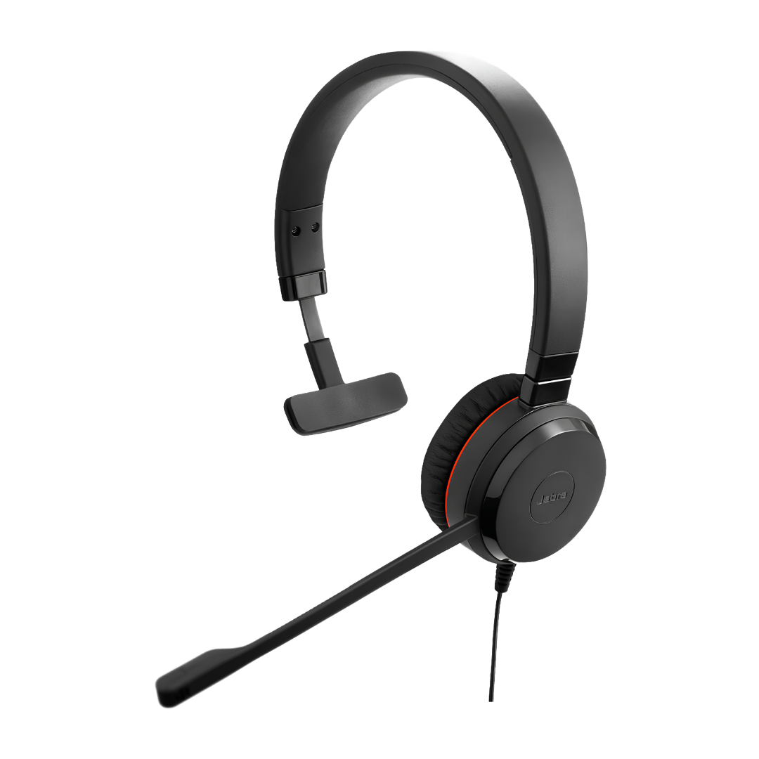 Jabra Evolve 20 / 20 SE | USB Corded Headset — Mono & Stereo for UC & MS Teams