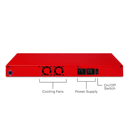 WatchGuard Firebox M690 | Midsize Enterprise Network Firewall (8x1 GbE + 2x SFP+ + 2x10 GbE, 4.6 Gbps UTM, 1000 VPN Tunnels)