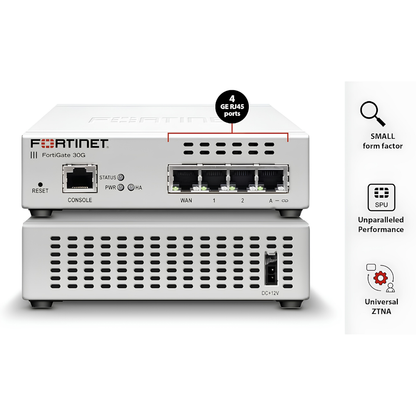 FortiGate 30G / FortiWiFi 30G | Entry-Level Desktop Next-Generation Firewall for Small Offices