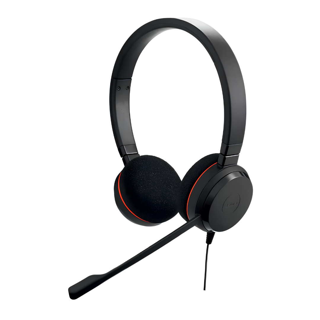 Jabra Evolve 20 / 20 SE | USB Corded Headset — Mono & Stereo for UC & MS Teams