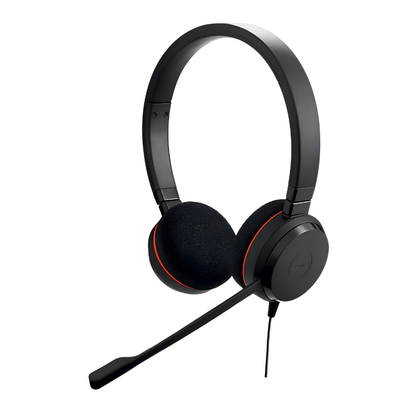 Jabra Evolve 20 / 20 SE | USB Corded Headset — Mono & Stereo for UC & MS Teams