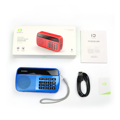 SHIDU S159 Home Hi-Fi Bluetooth Speaker (5W, Bluetooth 5.0, 1500mAh)