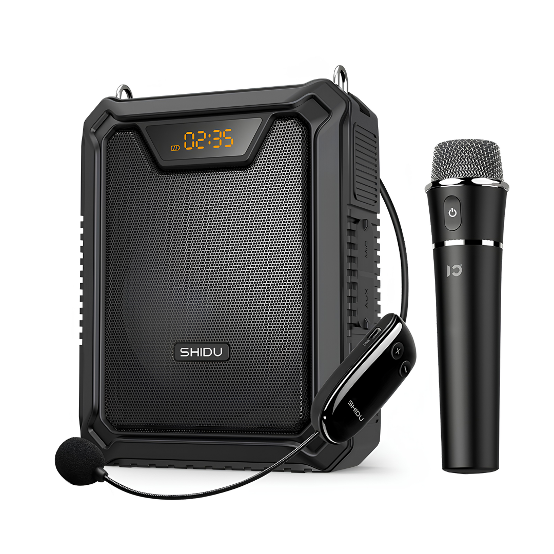 SHIDU M2000 | Waterproof Voice Amplifier (30W, Bluetooth 5.0, 2500mAh)