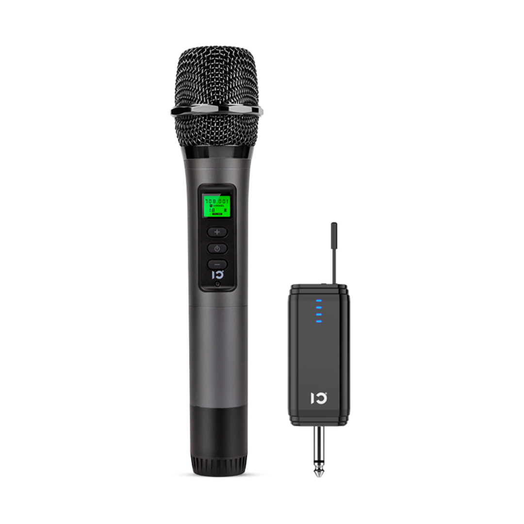 SHIDU U10 Single Wireless Universal Wireless Microphone with Transmitter (Aluminum Alloy, 2200mAh Receiver)
