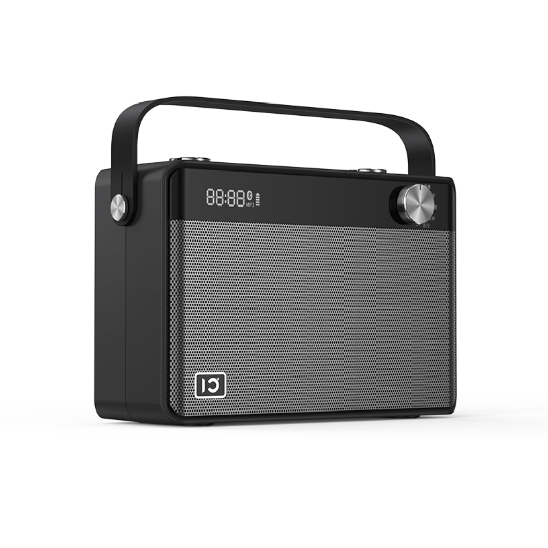 SHIDU T7 Home HiFi Wireless Portable Karaoke Speaker with Microphone (40W, Bluetooth 5.0, 4000mAh)